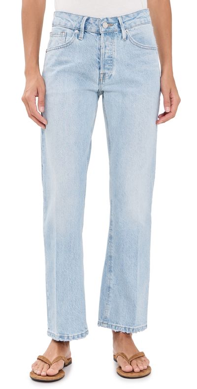 Good American Good American Vintage Straight Ankle Jeans Indigo1220