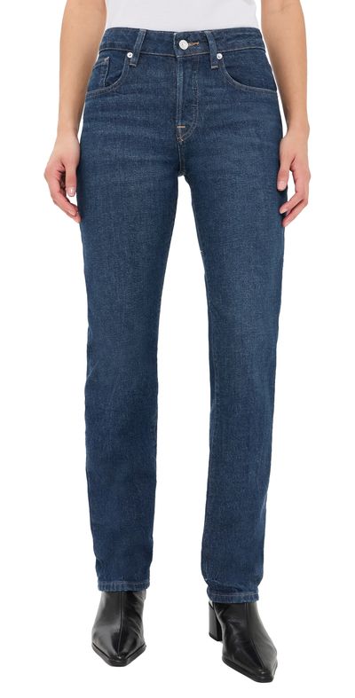 Good American Good American Vintage Straight Jeans Indigo1329