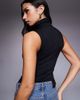 Good American Good American weightless mock neck bodysuit in black - 2