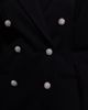 Good American Good American x ASOS ponte double breasted blazer in black - 3
