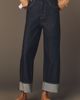 Good American Good Standard Low-Rise Baggy Cuffed Jeans - 2