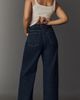 Good American Good Waist Palazzo Ankle Jeans - 8
