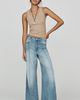 Good American Good Waist Palazzo High-Rise Ankle Jeans - 1