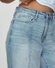 Good American Good Waist Palazzo High-Rise Ankle Jeans - 7