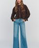 Good American High-Rise Wide-Leg Palazzo Jeans - 1