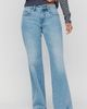 Good American Low-Rise Loose Wide-Leg Jeans - 2