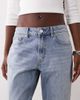 Good American Petite Good American Petite good 90's high waist straight leg jeans in light blue wash - 4