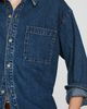 Good American The Denim 100% Cotton Oversized Shirt Top - 3