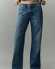 Good American Vintage Low-Rise Loose Wide-Leg Jeans - 2