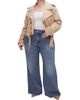 Good American Women's Good Ease Baggy Jeans - 3