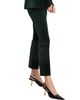 Good American Women's Good Stretch-Velvet High-Rise Kick-Flare Pants - 3