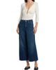 Good American Women's Soft Tech Good Waist Palazzo Crop Jeans - 2