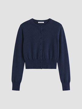 Good American Women's The Fine Knit Cardigan