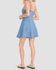 Good American Women's The Flouncy Denim Mini Dress - 3