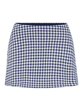 Good American Women's The Keepsake Gingham Skort