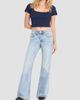 Good American Women's Vintage Low-Rise Relaxed Flare Jeans - 2