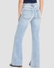 Good American Women's Vintage Low-Rise Relaxed Flare Jeans - 3