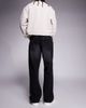 Good For Nothing Good For Nothing baggy fit denim jeans in black with raw hem - 2