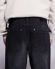 Good For Nothing Good For Nothing baggy fit denim jeans in black with raw hem - 4
