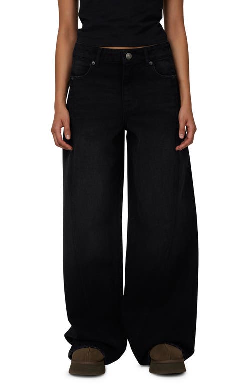 Good For Nothing Good For Nothing Baggy Vintage Wash Seam Denim Jeans