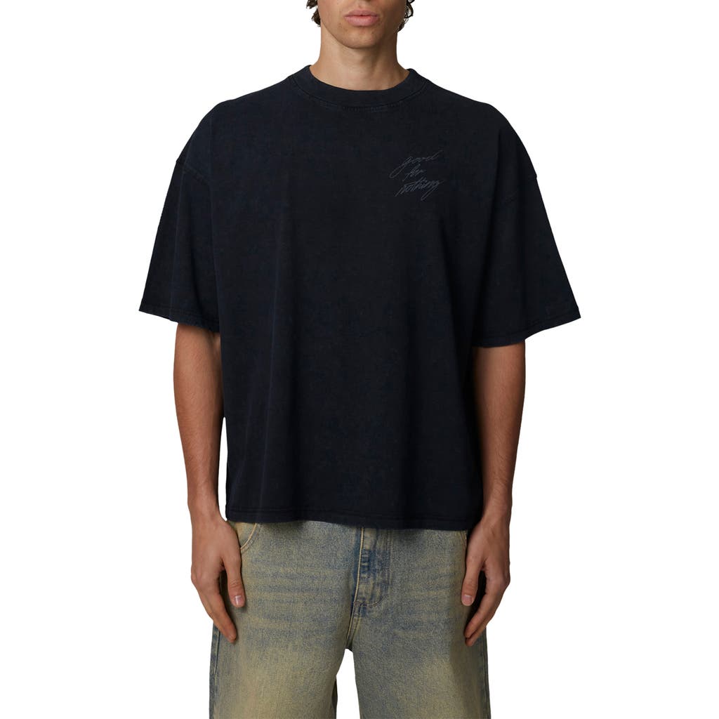 Good For Nothing Good For Nothing Boxy-Fit Silhouette T-Shirt