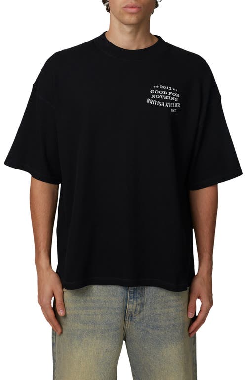 Good For Nothing Good For Nothing Boxy-Fit Stamp T-Shirt