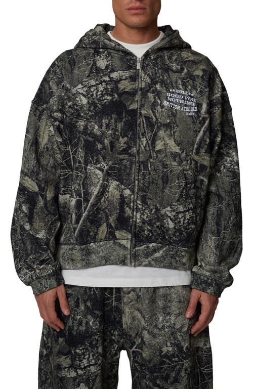 Good For Nothing Good For Nothing Boxy-Fit Zipped Icarus Hoodie