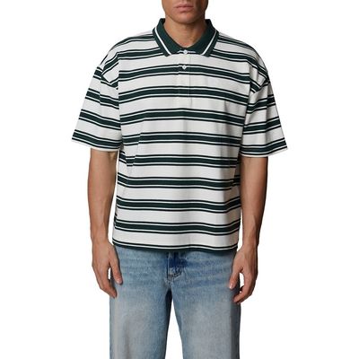 Good For Nothing Good For Nothing Boxy Fit Striped Polo