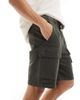Good For Nothing Good For Nothing cargo utility shorts in khaki green - 1