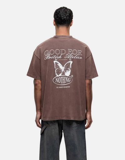Good For Nothing Good For Nothing collection t-shirt in rust-Brown