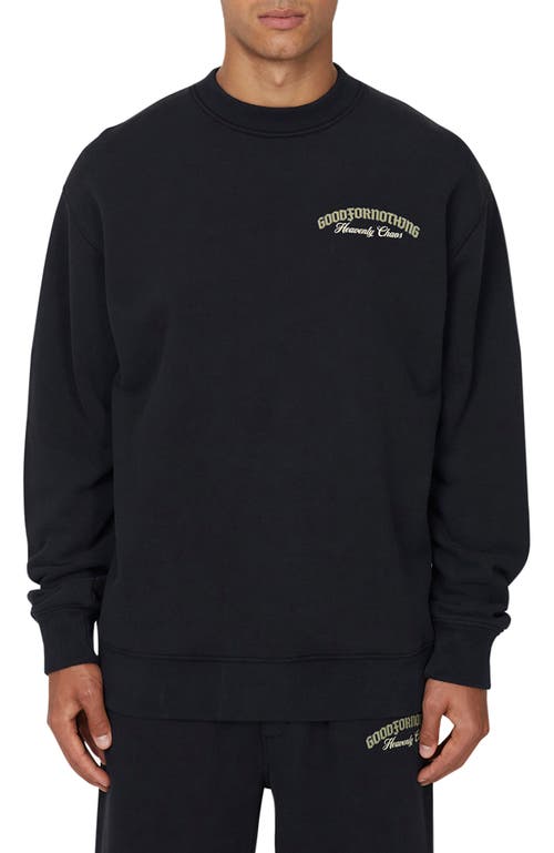 Good For Nothing Good For Nothing Heaven Relaxed Crew Sweatshirt