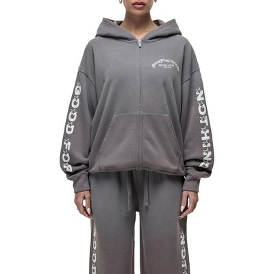 Good For Nothing Good For Nothing Liberty Grey Zip Hoodie 
