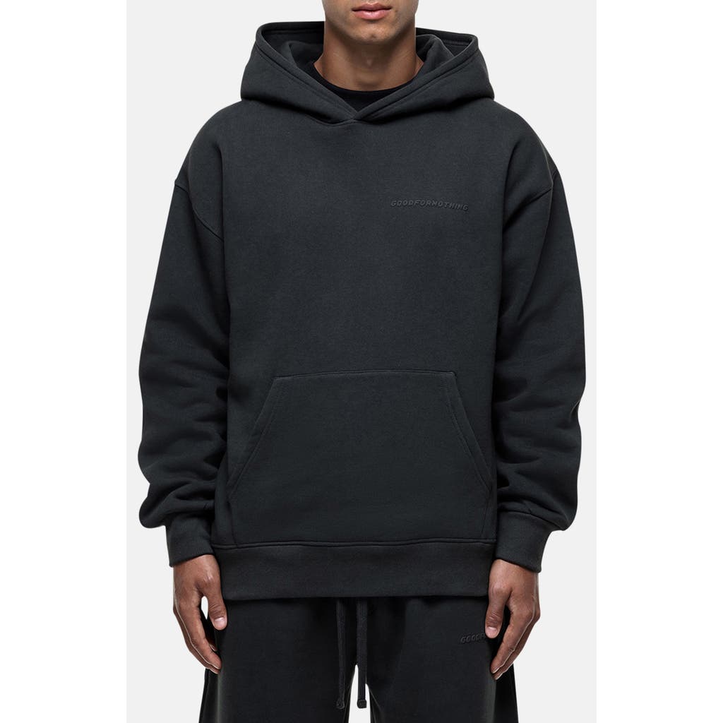 Good For Nothing Good For Nothing Pirate Black Oversized Hoodie 