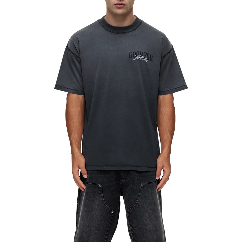 Good For Nothing Good For Nothing Revival Printed Washed T-Shirt