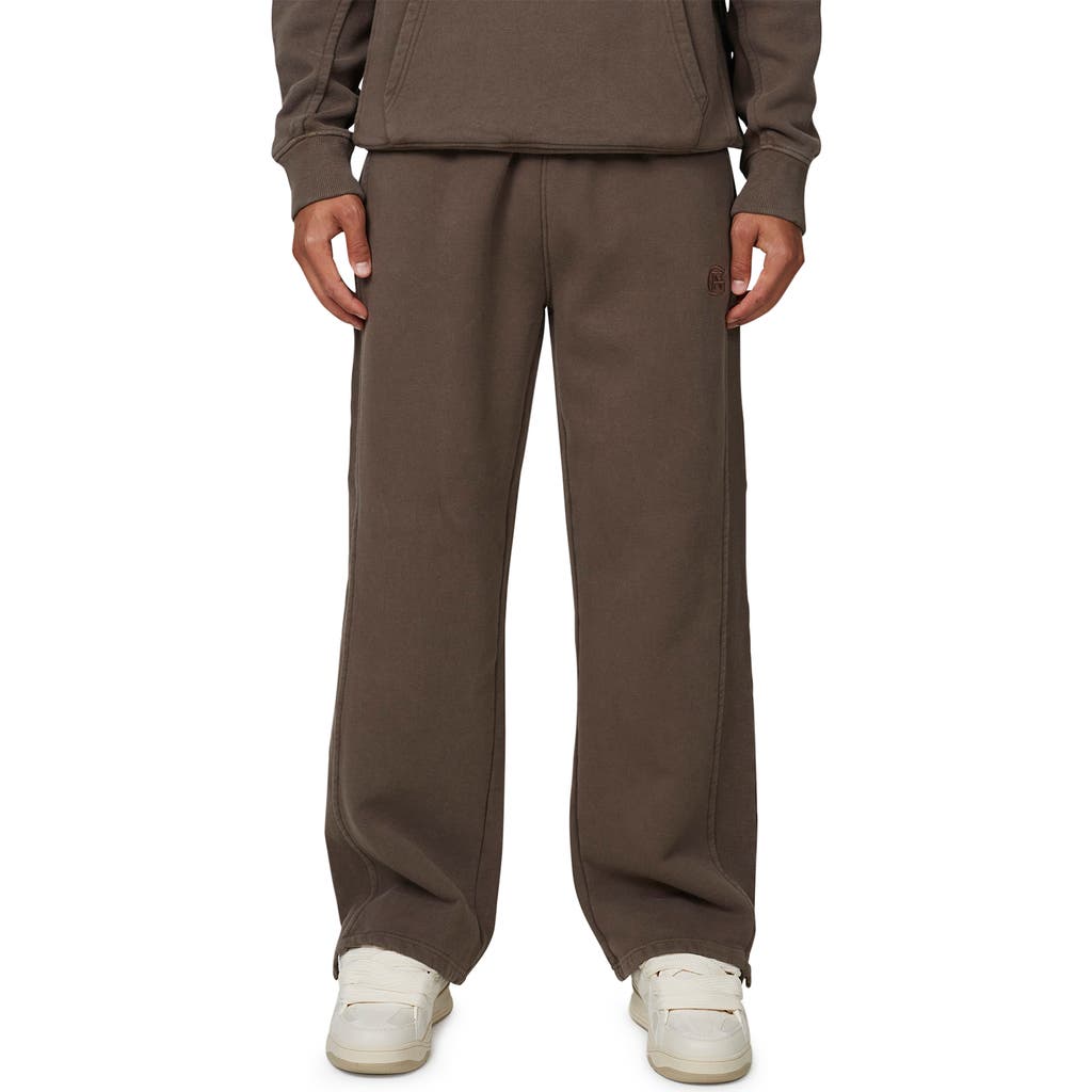Good For Nothing Good For Nothing Ribbed Emblem Split Hem Baggy Jogger