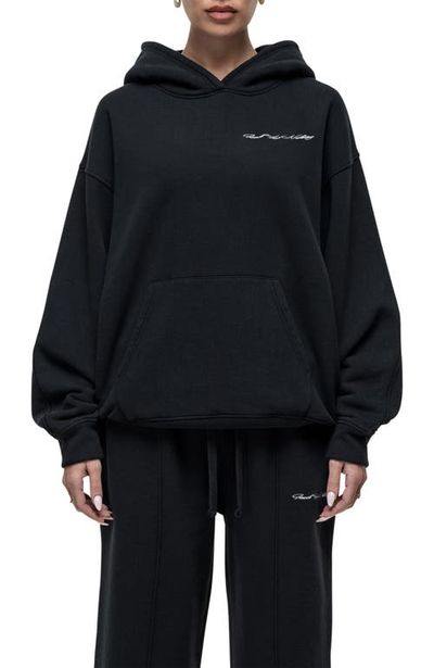 Good For Nothing Good For Nothing Scribble Black Pullover Hoodie 