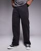 Good For Nothing Good For Nothing straight leg sweatpants in washed black with logo print - 2