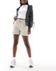 Good For Nothing Good For Nothing washed logo jersey shorts in beige-Neutral - 2
