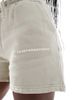 Good For Nothing Good For Nothing washed logo jersey shorts in beige-Neutral - 3
