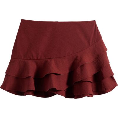 Good Luck Girl Good Luck Girl Kids' Ruffle Tiered Skort