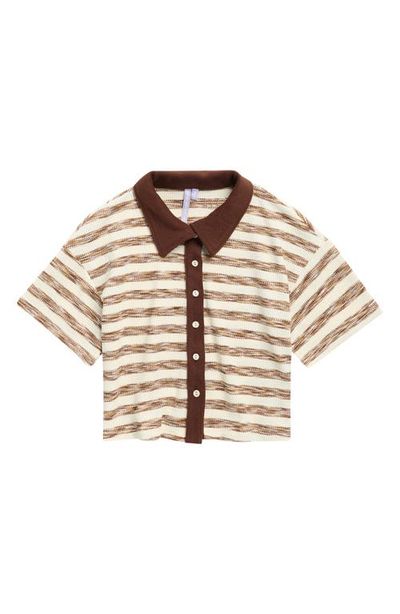 Good Luck Girl Good Luck Girl Kids' Striped Knit Shirt
