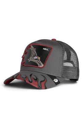 Goorin Bros. Goorin Bros. Hell Flames Embroidered Patch Trucker Hat