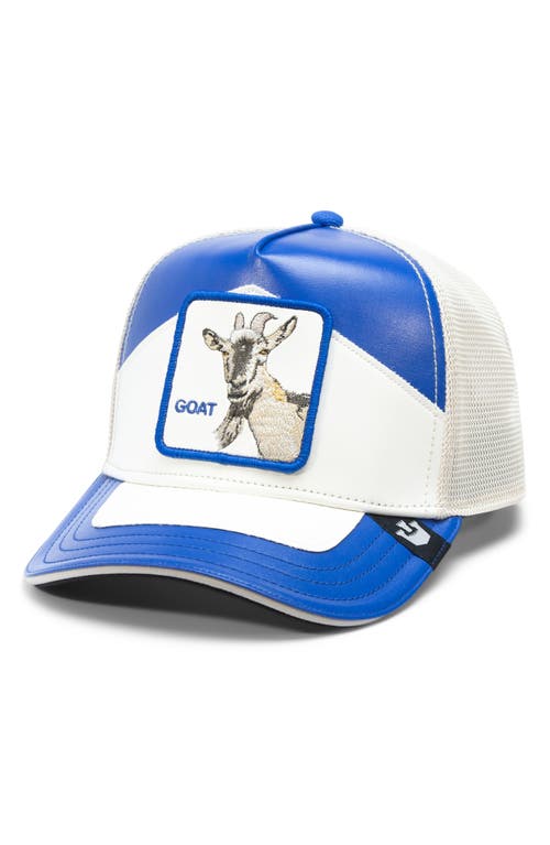 Goorin Bros. Goorin Bros. Moto Goat Faux Leather Trucker Hat