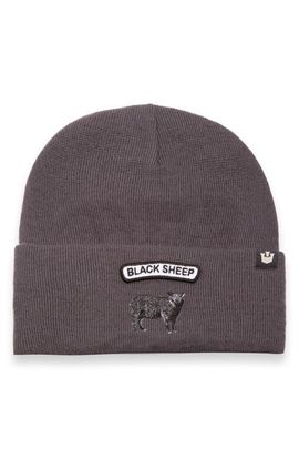 Goorin Bros. Goorin Bros. Soft Rock Black Sheep Merino Wool Blend Beanie