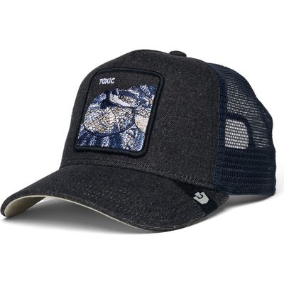 Goorin Bros. Goorin Bros. Toxic Snake Patch Denim Snapback Trucker Hat 