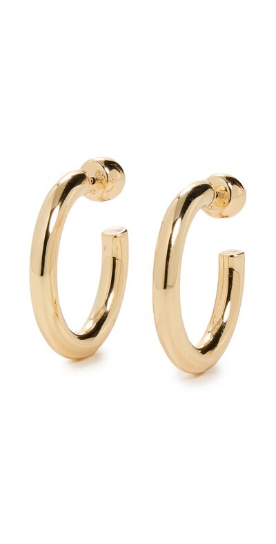 Gorjana Gorjana Carter Small Hoops Gold One Size