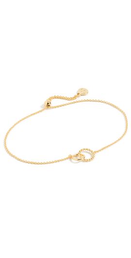 Gorjana Gorjana Crew Charm Bracelet Gold One Size