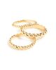 Gorjana Gorjana Crew Ring Set Gold 6 - 1