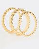Gorjana Gorjana Crew Ring Set Gold 6 - 5