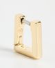 Gorjana Gorjana Harper Charm Huggie Gold One Size - 4